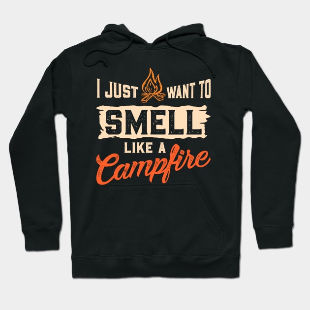 Camping Campfire Gift Hoodie by Shiva121